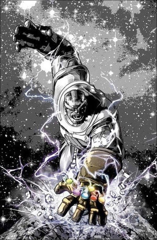 Thanos: Legacy issue 1-P Mike Deodato Jr Color Splash Virgin Cover