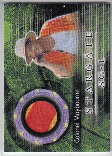 Stargate SG-1: Season 4 (Costume Subset) card C8 Colonel Maybourne