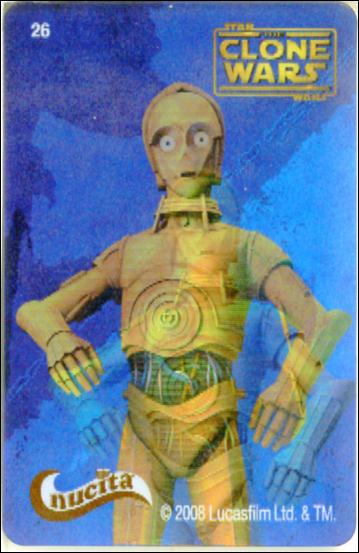 Star Wars The Clone Wars Nucita Motion Cards (Promo) card 26