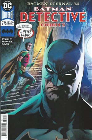 Detective Comics (1937) issue 976 Eddy Barrows Cover
