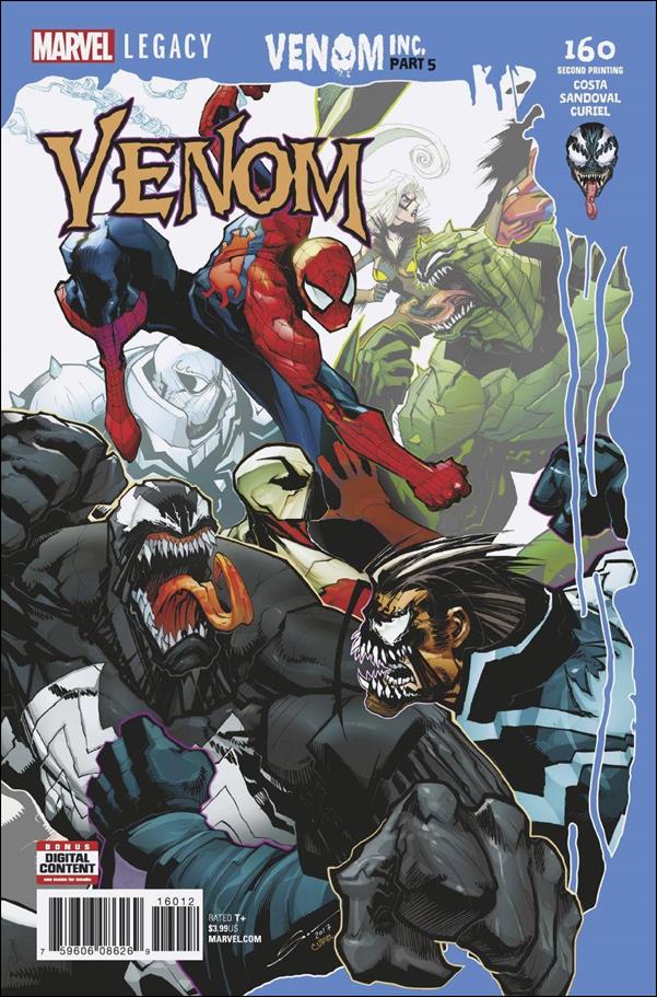 Venom (2017) issue 160-D Gerardo Sandoval Cover (2nd Printing)