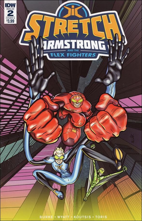 Stretch Armstrong And The Flex Fighters issue 2 Aluir Amancio Cover