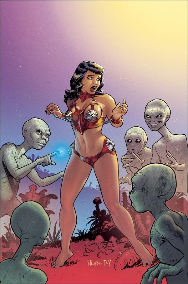 Bettie Page: The Alien Agenda issue 5-O Stephane Roux 1:30 Virgin Cover