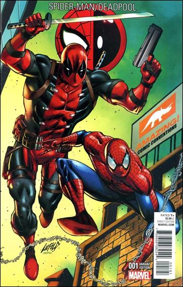 Spider-Man/Deadpool issue 1-L Rob Liefeld Amazing Comic Con Cover 1/2000