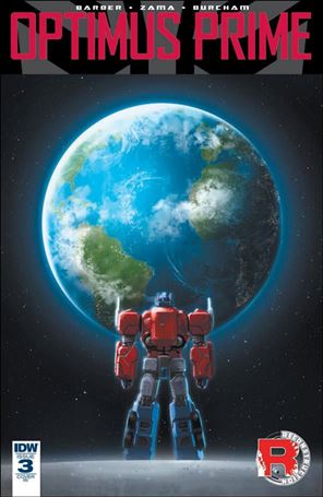 Optimus Prime issue 3-D Joana Lafuente 1:10 Cover