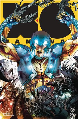 X-O Manowar (2017) issue 25-B Leonardo Colapietro Cover