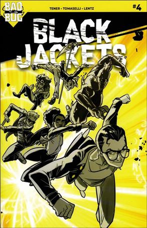 Black Jackets issue 4 Francesco Tomaselli Cover