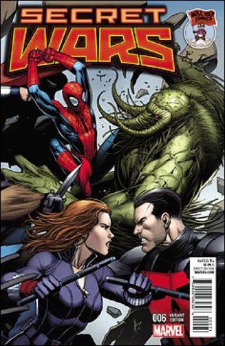 Secret Wars 6 J, Dec 2015 Comic Book by Marvel