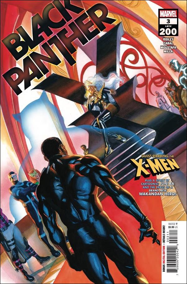 Black Panther (2022) issue 3 Alex Ross Cover
