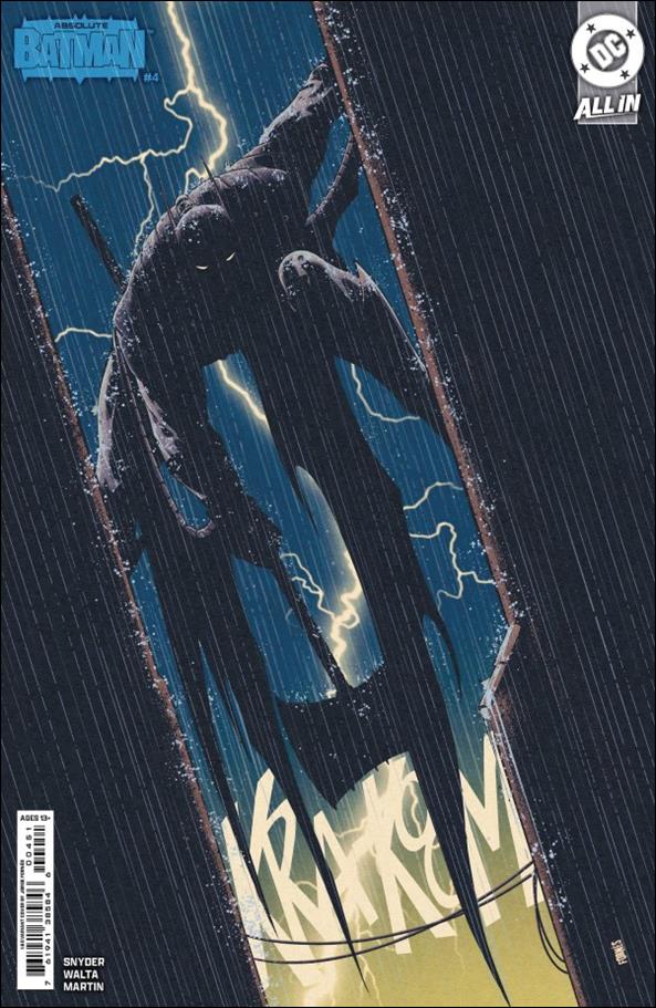 Absolute Batman issue 4-E Jorge Fornés 1:50 Cardstock Cover