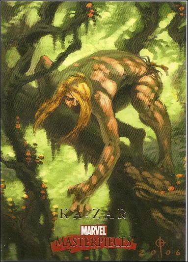 2008 Marvel Masterpieces: Series 2 (Base Set) card 43 Ka-Zar