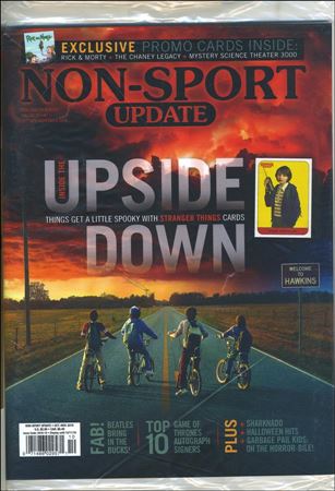 Non-Sport Update (2018) issue 5 Polybagged with Promo Card