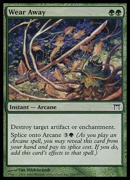 Magic the Gathering: Champions of Kamigawa (Base Set) card 250 Wear Away