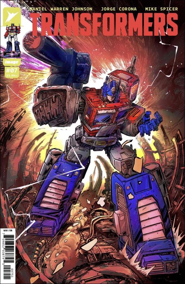 Transformers (2023) issue 7-M Redcode Retailer Exclusive Trade Dress Cover