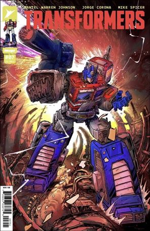 Transformers (2023) issue 7-M Redcode Retailer Exclusive Trade Dress Cover