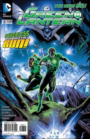 Green Lantern (2011) issue 8 Doug Mahnke Cover