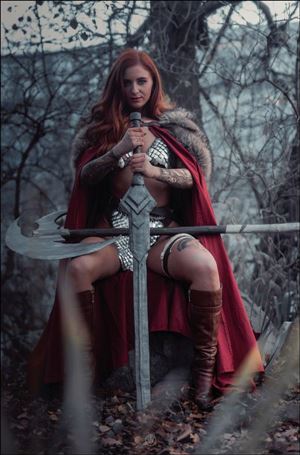 Red Sonja (2023) issue 11-H Cosplay Virgin 1:10 Photo Cover