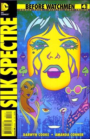 Before Watchmen: Silk Spectre issue 4-C Unbagged Amanda Conner Cover Combo Pack
