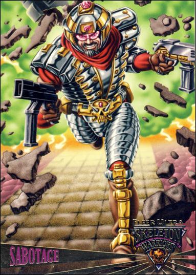 Fleer Ultra Skeleton Warriors (Base Set) card 90 Sabotage