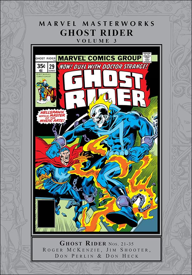 Marvel Masterworks: Ghost Rider issue 3 Silver Dust Jacket