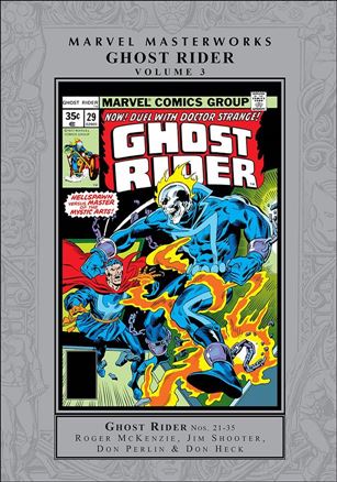 Marvel Masterworks: Ghost Rider issue 3 Silver Dust Jacket