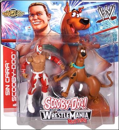 Scooby-Doo! WrestleMania Mystery figure 2 Sin Cara & Scooby-Doo