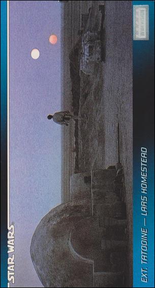 Star Wars Widevision (Base Set) card 20 Ext. Tatooine - Lars Homestead