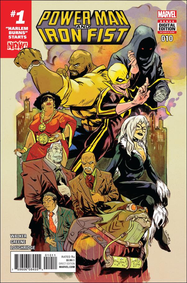 Power Man and Iron Fist (2016)  issue 10 Sanford Greene Cover