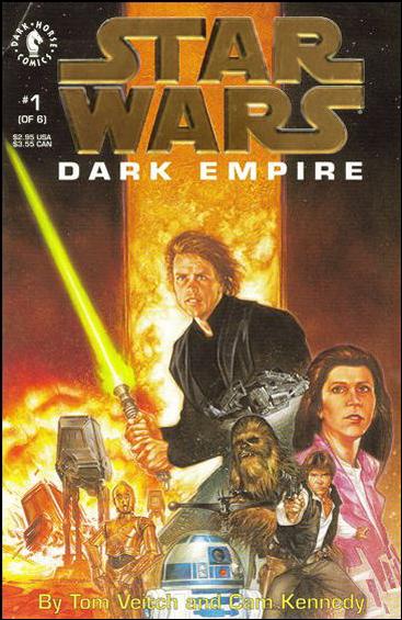 Star Wars: Dark Empire issue 1-B Gold Foil Cover