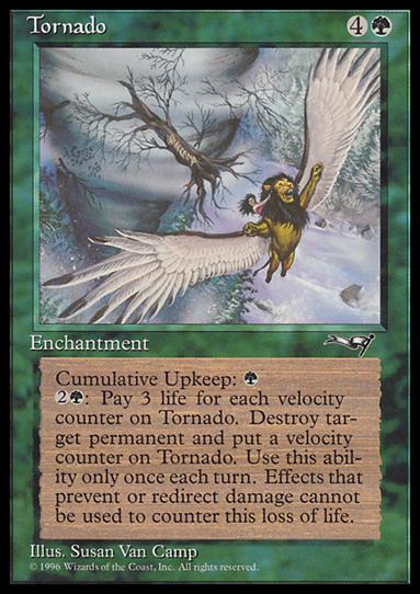 Magic the Gathering: Alliances (Base Set) card 101 Tornado