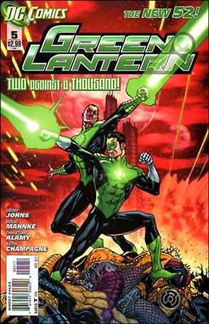 Green Lantern (2011) issue 5 Doug Mahnke Cover