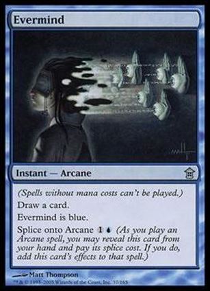 Magic the Gathering: Saviors of Kamigawa (Base Set) card 37 Evermind