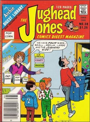 Jughead Jones Comics Digest Magazine issue 38 Digest Sized
