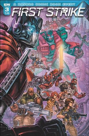 First Strike issue 3 Freddie Williams II Cover