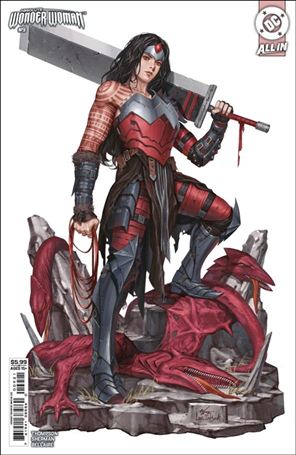 Absolute Wonder Woman issue 9-B InHyuk Lee Cardstock Cover