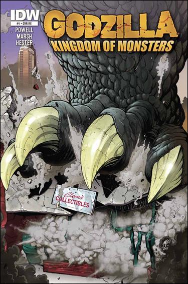 Godzilla: Kingdom of Monsters issue 1-MS Clem's Collectibles Cover 1/500