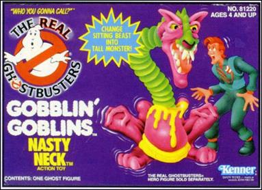 Real Ghostbusters: Gobblin' Goblins figure 1 Nasty Neck