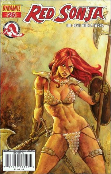 Red Sonja (2005) issue 26-C Gregory Homs Standard Cover