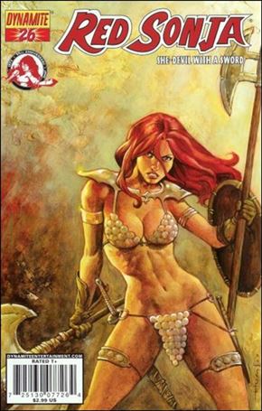 Red Sonja (2005) issue 26-C Gregory Homs Standard Cover