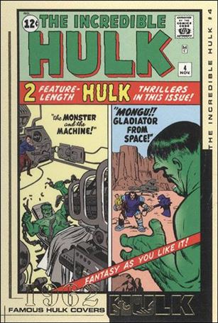 Hulk Film and Comic Cards (Famous Hulk Covers Subset) card FC04 The Incredible Hulk #4