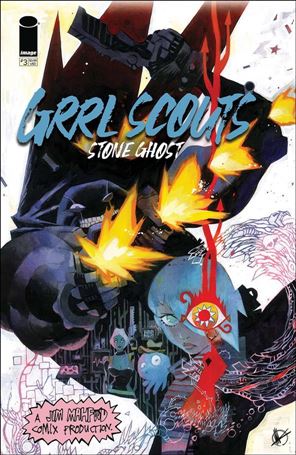 Grrl Scouts: Stone Ghost issue 3-B Matteo Scalera Cover