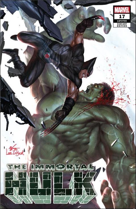 Immortal Hulk issue 17-F InHyuk Lee Unknown Comics Cover