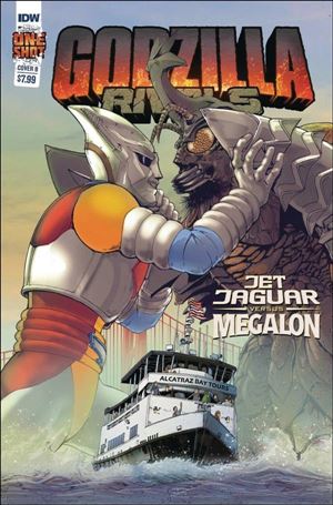 Godzilla Rivals: Jet Jaguar Vs. Megalon issue 1-B Andrew Griffith Cover