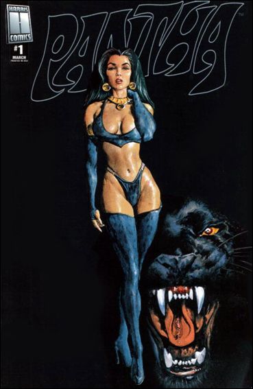 Vampirella vs Pantha issue 1-C Mark Texeira Limited Pantha Cover