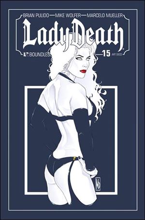 Lady Death (2010) issue 15-D Art Deco Cover 1:3