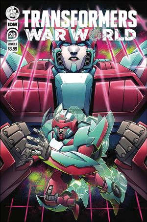 Transformers (2019) issue 26-B Billie Montfort Cover