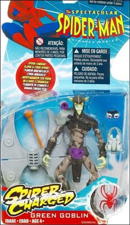 Spectacular Spider-Man (Animated) Spider Charged figure 3 Green Goblin (Spider-Charged Glider)