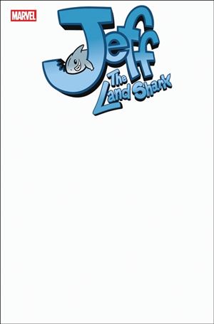 Jeff the Land Shark issue 1-B Blank Sketch Cover