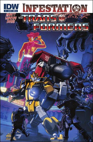 Transformers: Infestation issue 1 Nick Roche Cover
