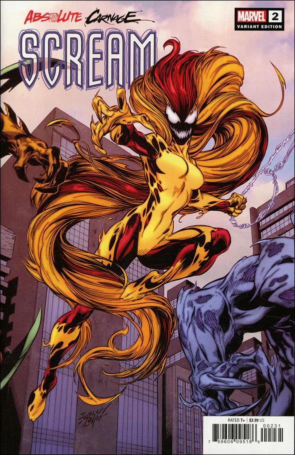 Absolute Carnage: Scream issue 2-B Mark Bagley Connecting Cover